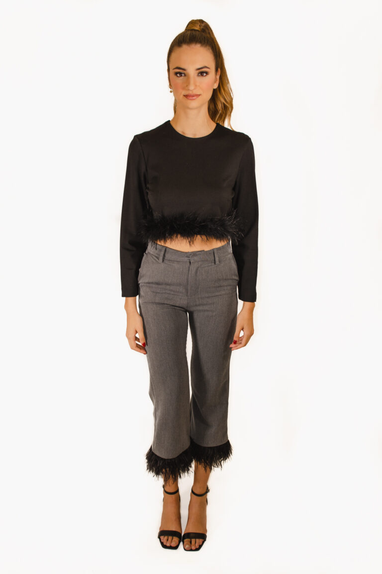 BLUSA TIPO CROP TOP